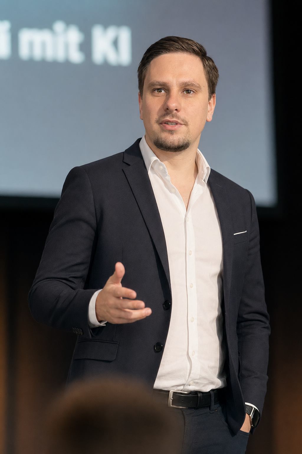 Carl-Uwe Würfel auf der Bühne